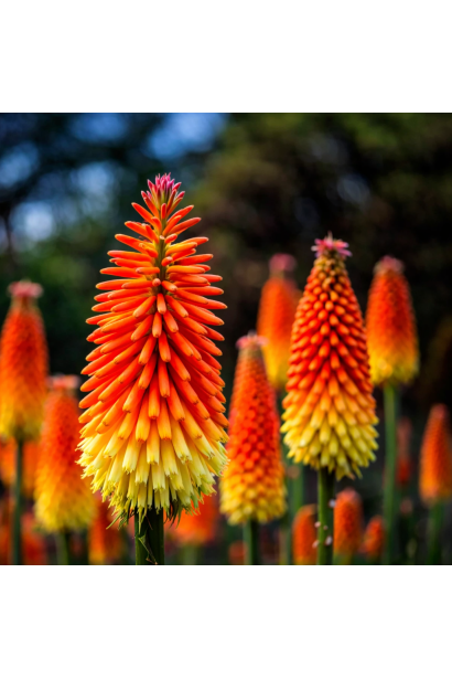 Kniphofia uvaria Alcazar